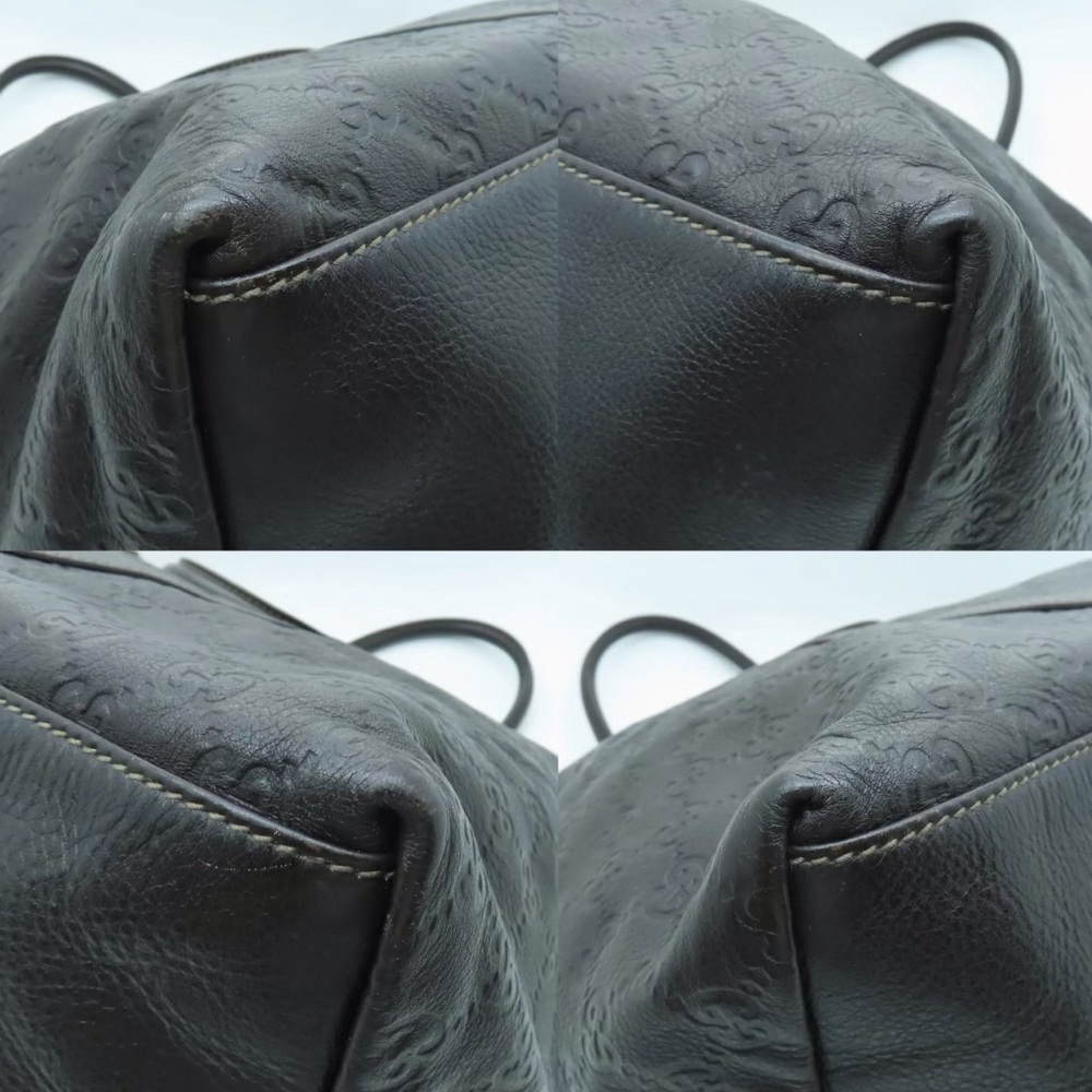 πβ¨ X-LARGE β¨π LEATHER TOTE GUCCISSIMA GUCCI BEAUTIFUL - Picture 4 of 12